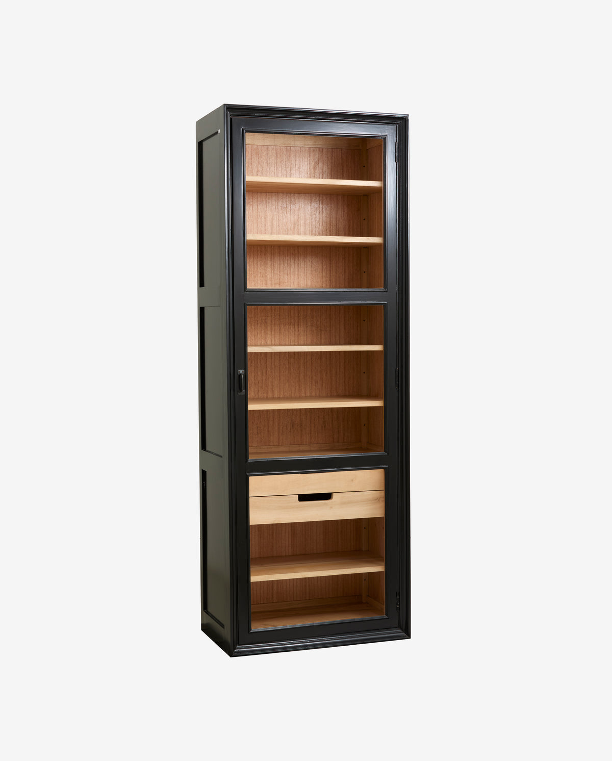Solid Wood Glass Cupboard Display Unit - Image 3