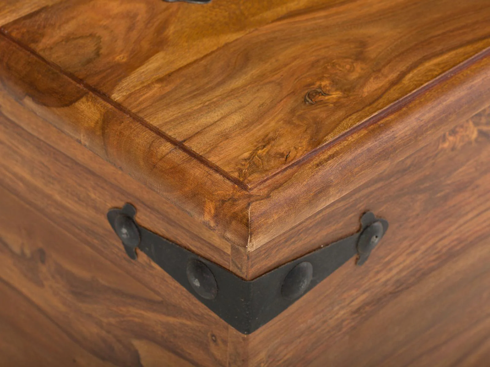 Solid Wood Storage Trunk - Image 2