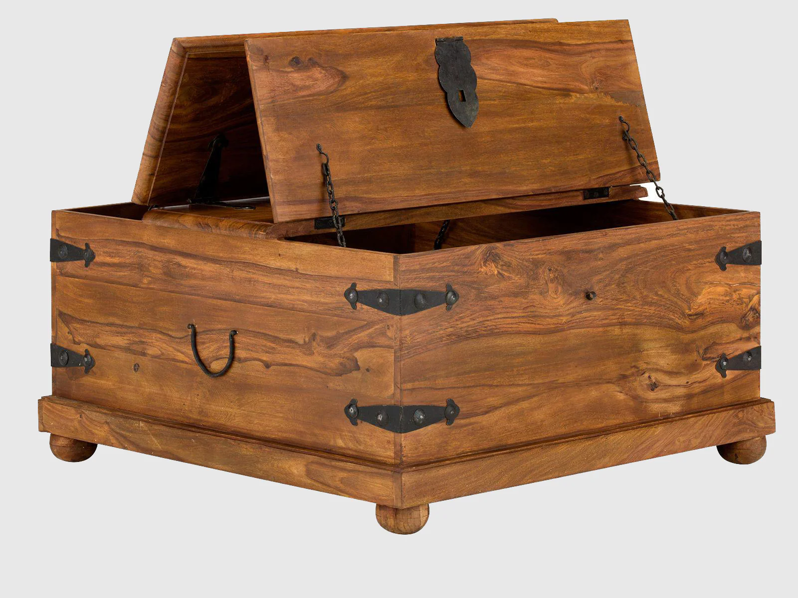 Solid Wood Storage Trunk - Image 3