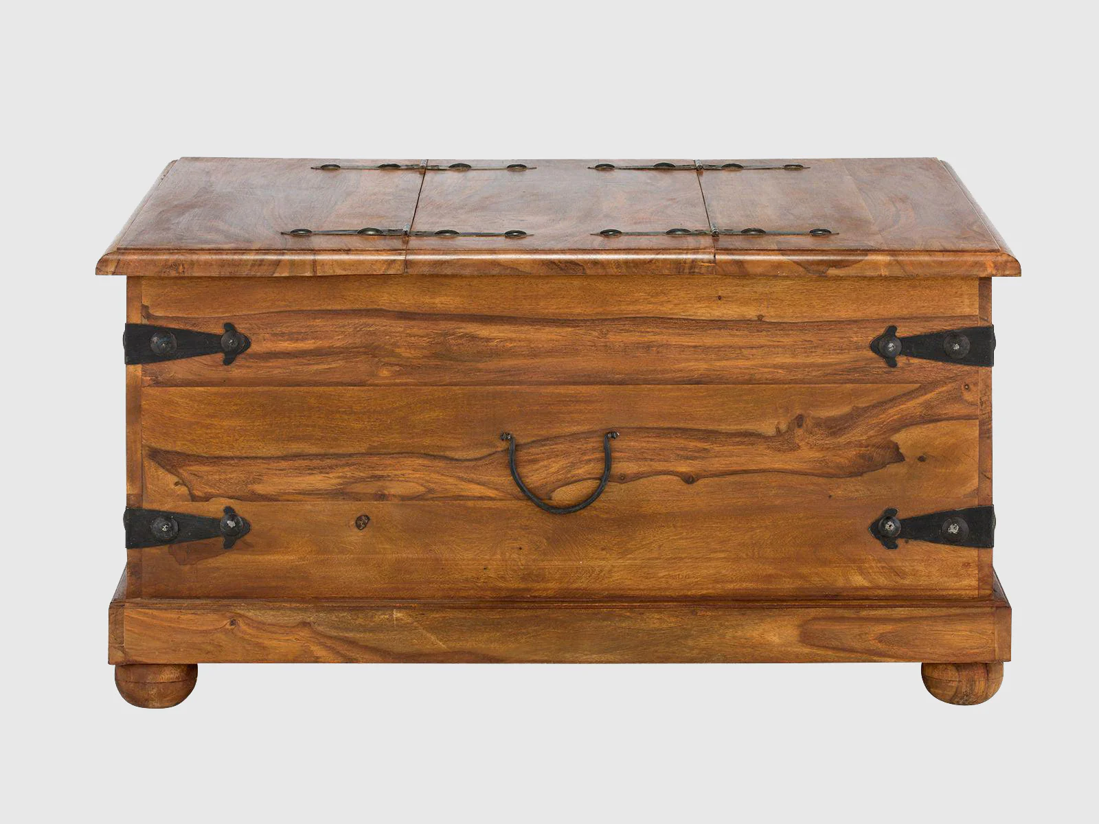 Solid Wood Storage Trunk