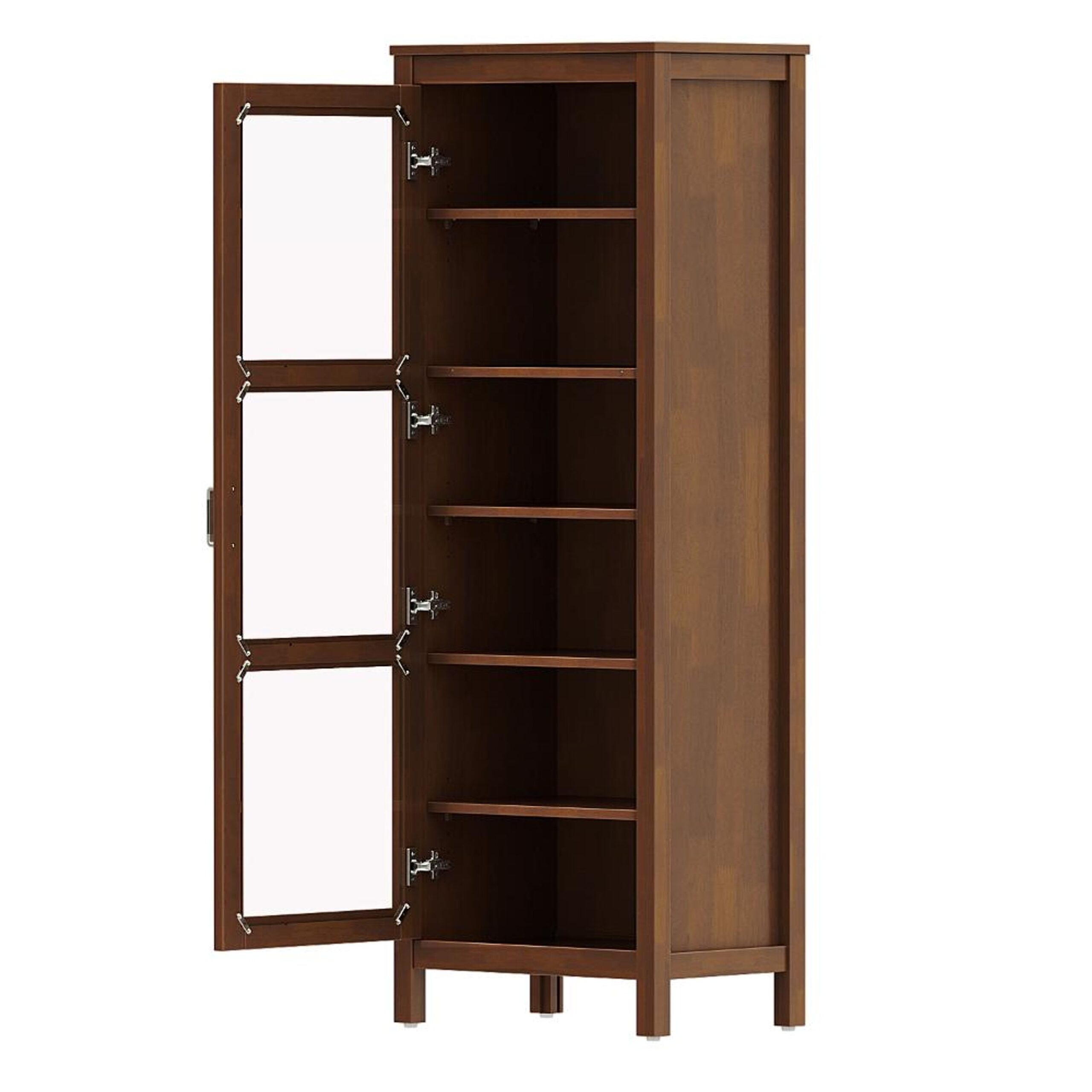Solid Wood Glass Cupboard Unit - Image 3