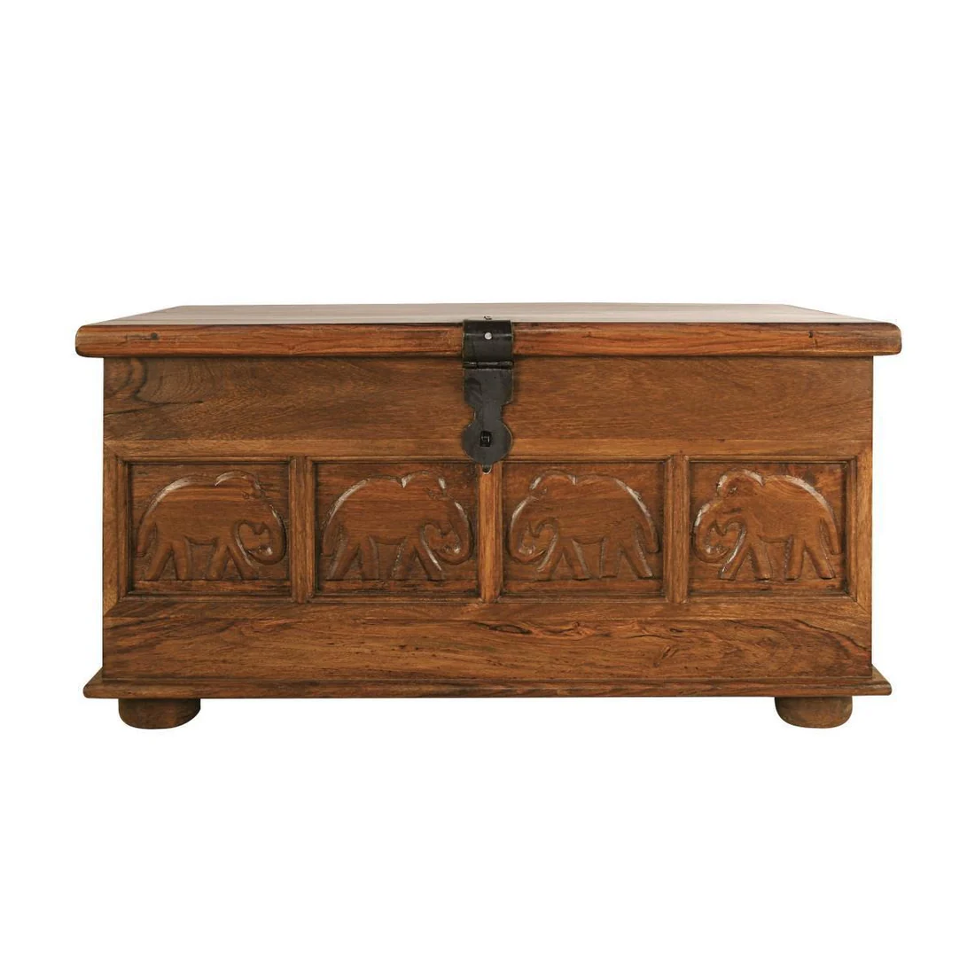 Solid Wood Coffee Table Trunk