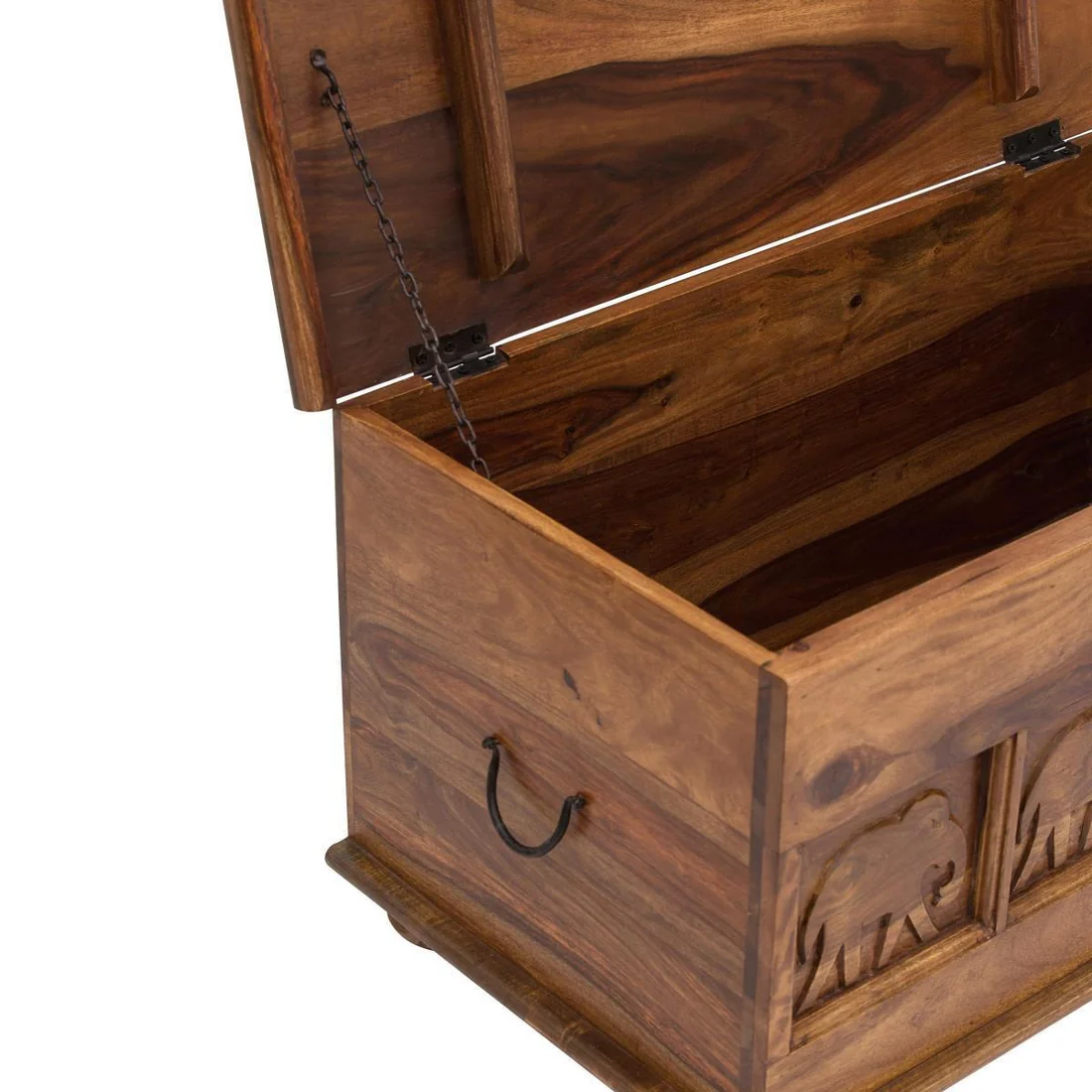 Solid Wood Coffee Table Trunk - Image 6