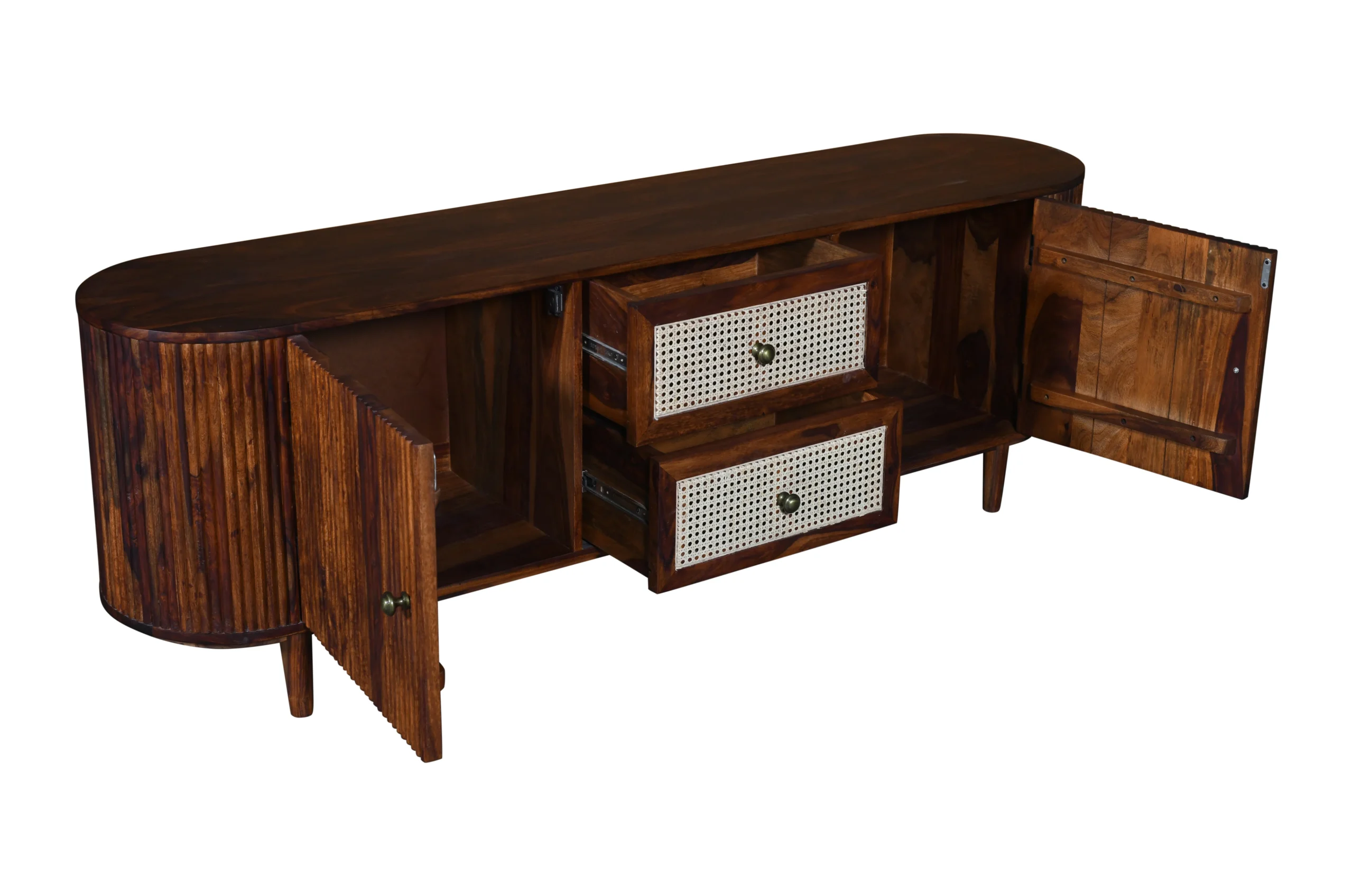 Designer Elite Wooden TV Unit Cabinet - Image 2