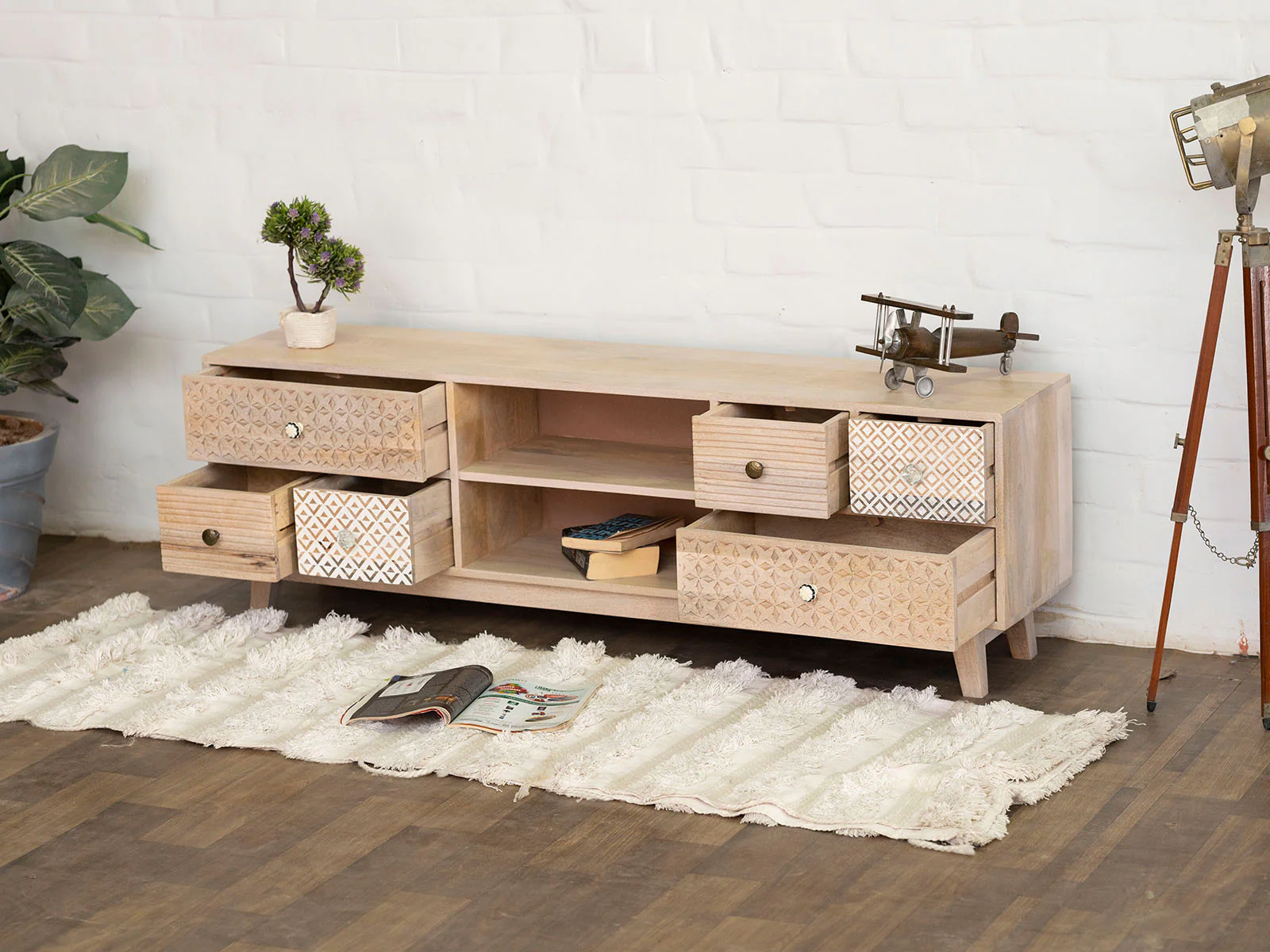 Designer TV Unit Cabinet - Image 3