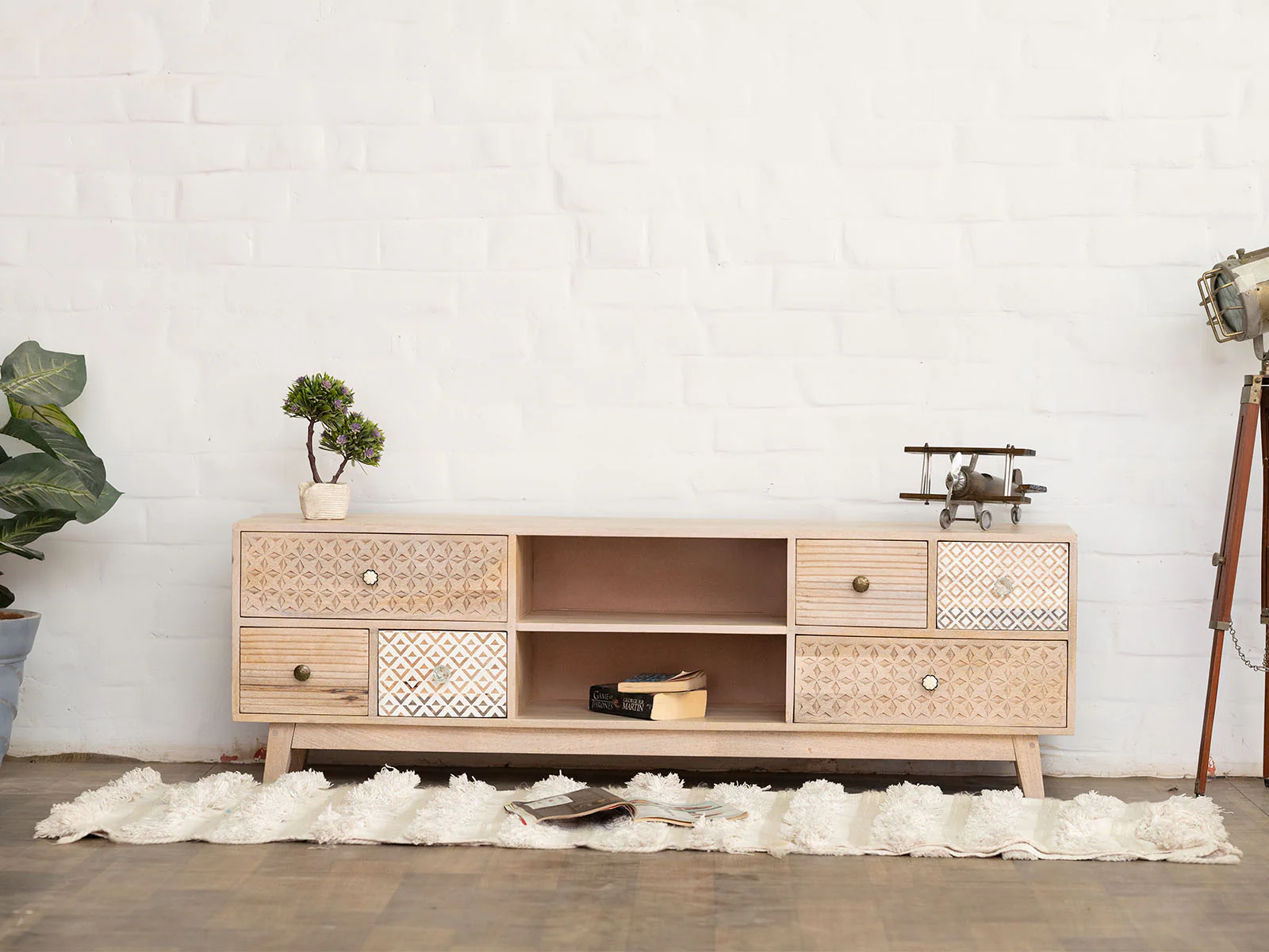 Designer TV Unit Cabinet - Image 2
