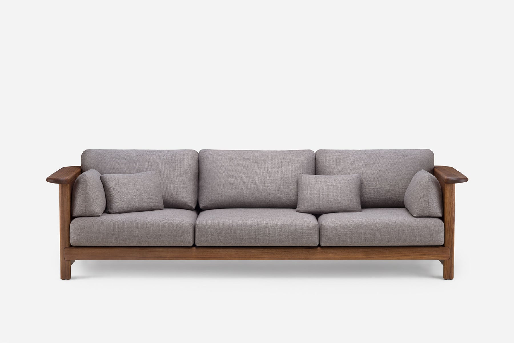 Comfywood Verona Upholstery Wooden Frame 3 Seater Sofa