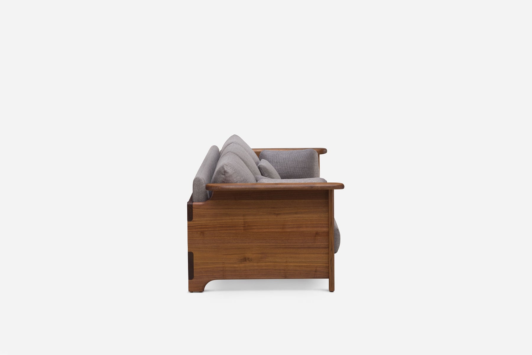 Comfywood Verona Upholstery Wooden Frame 3 Seater Sofa - Image 2