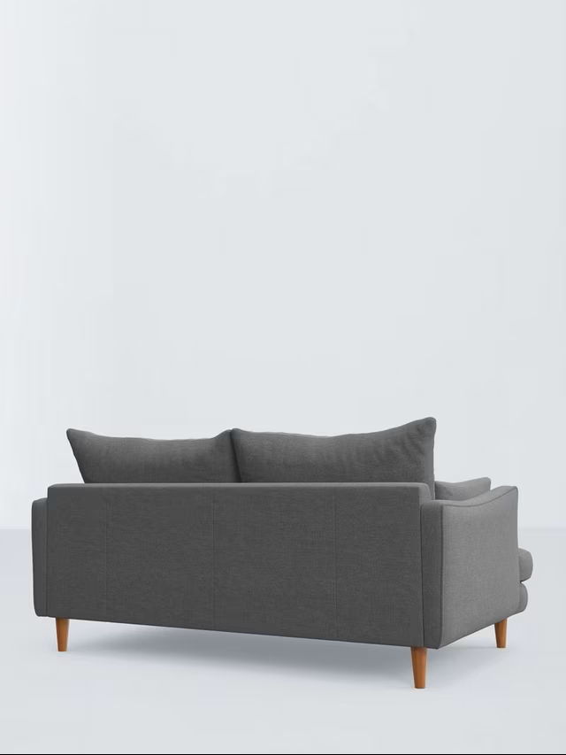 Comfywood Oslo Gray Upholstery 2 Seater Sofa - Image 2