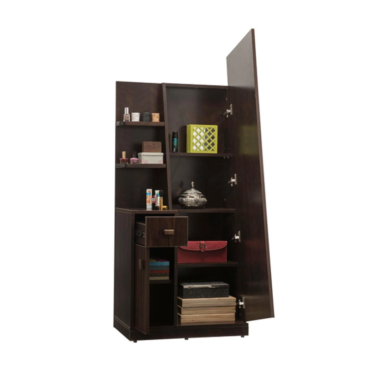 Comfywood Modern Walnut Dressing Table - Image 3