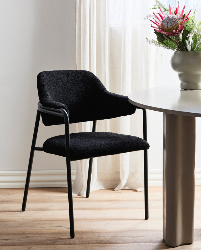 Comfywood Black Armchair