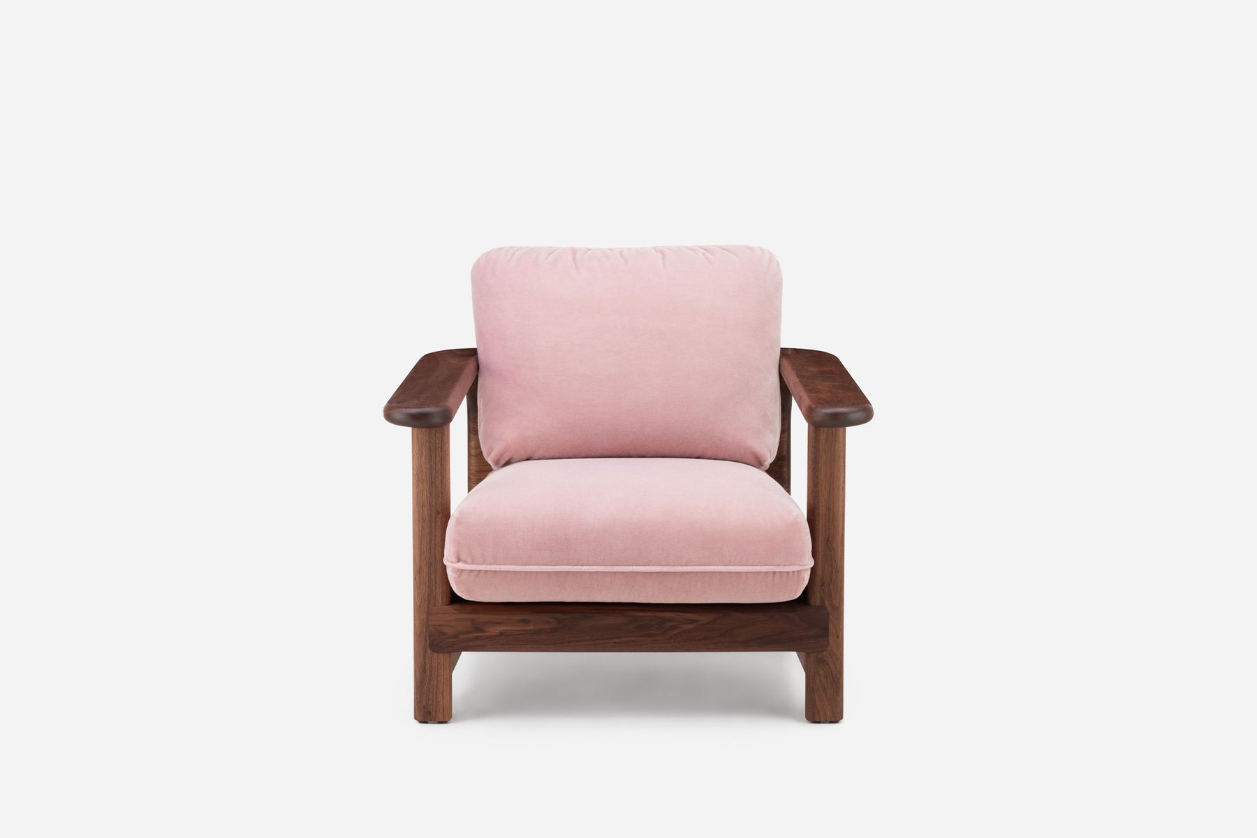 Comfywood Walnut Lounge Armchair