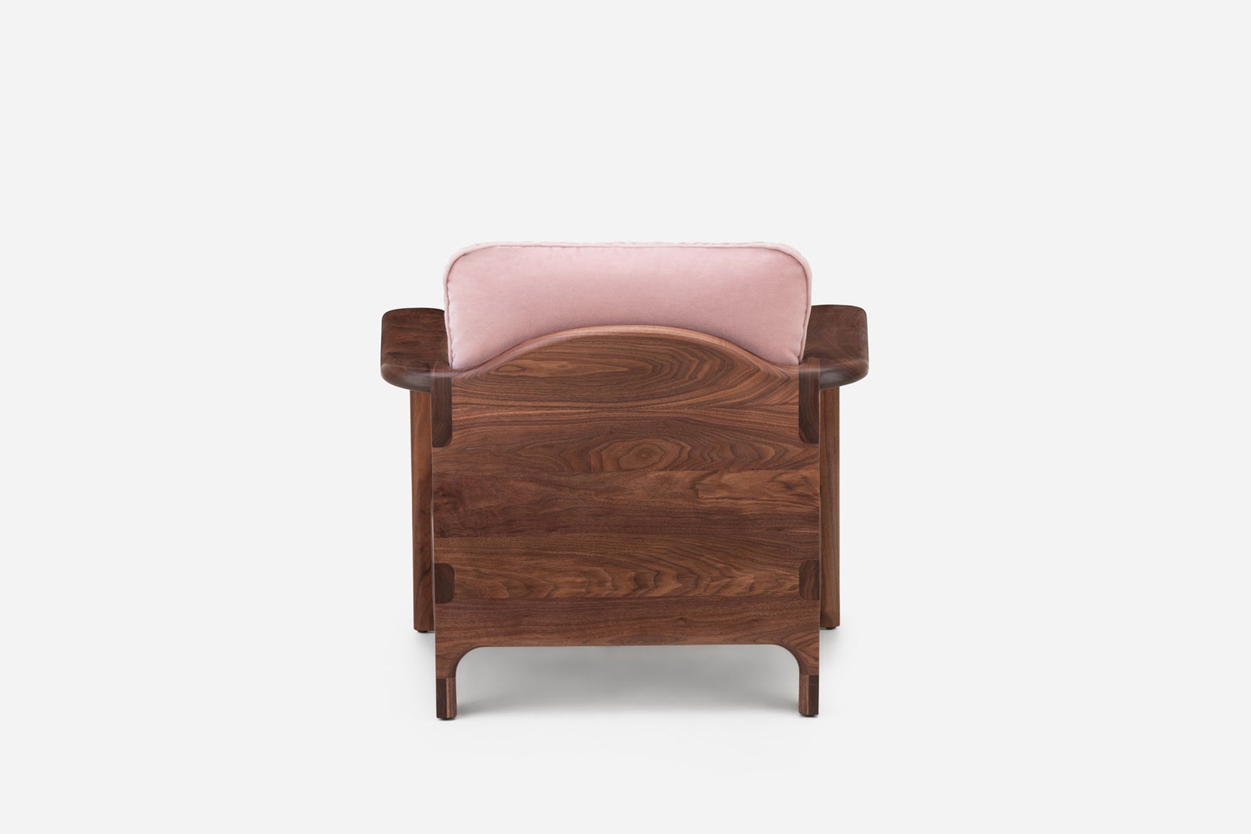 Comfywood Walnut Lounge Armchair - Image 4