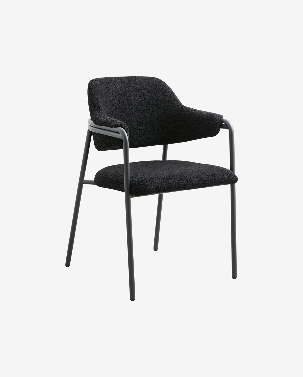Comfywood Black Armchair - Image 3